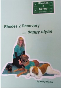 A fantastic book about canine first aid - full of entertaining stories and first rate advice on performing canine first aid procedure which might just save their life. If you only get one first aid manual, make it Rhodes 2 Recovery ... doggy style!