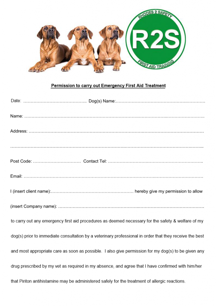 First Aid Permission